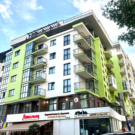 Osapart Apartments In A Complex Great Britain 利沃夫 外观 照片