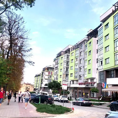 Osapart Apartments In A Complex Great Britain 利沃夫 外观 照片