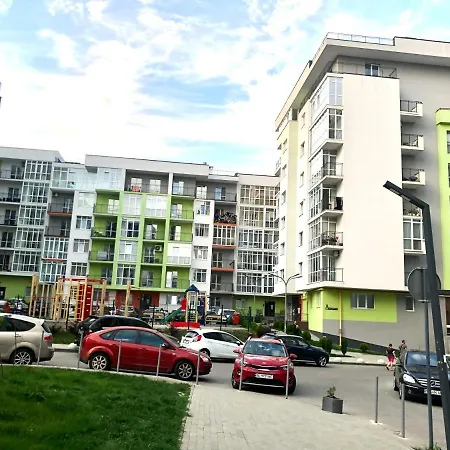Osapart Apartments In A Complex Great Britain 利沃夫 外观 照片